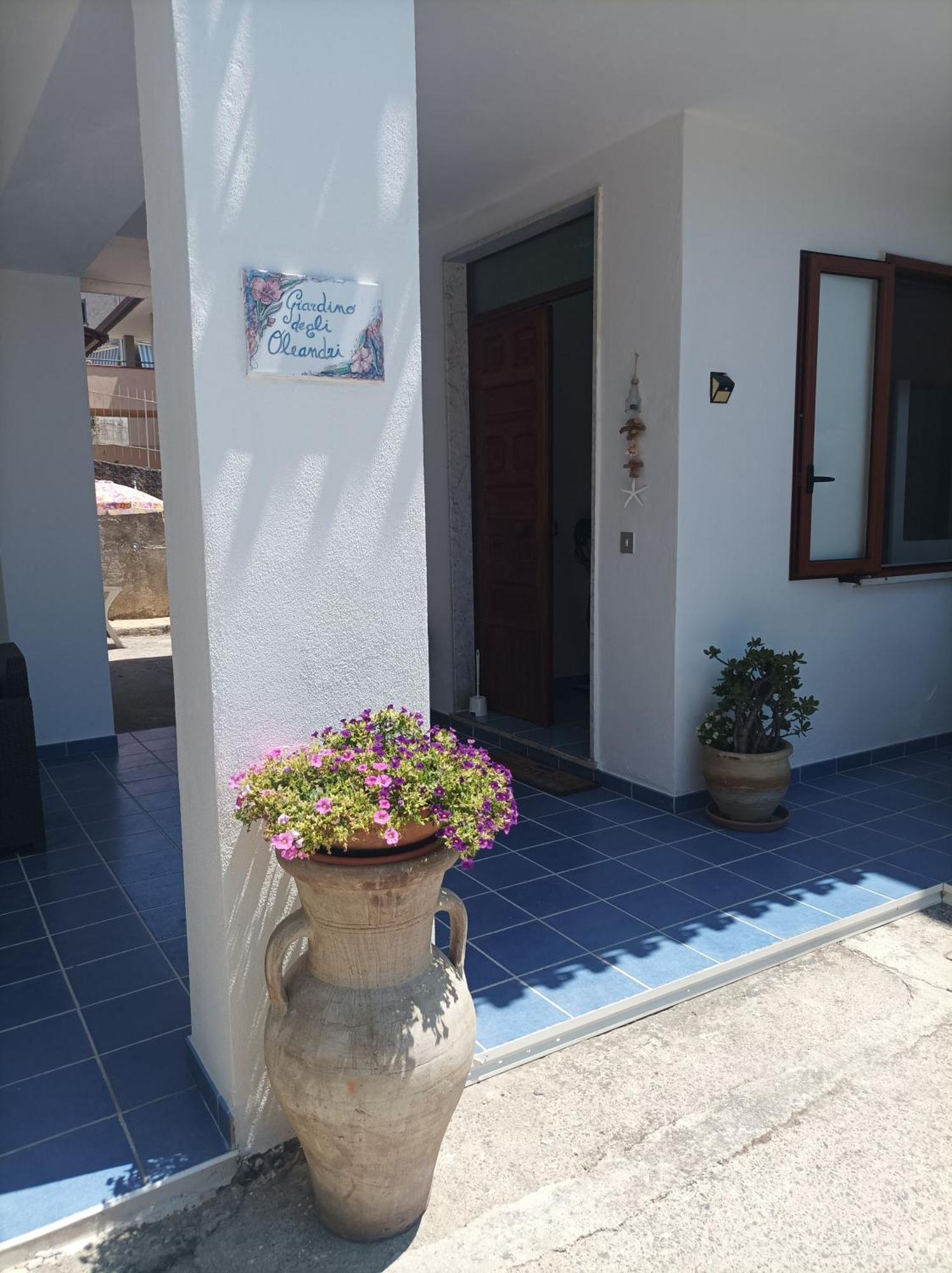 Villa Giardino Degli Oleandri Palinuro Bagian luar foto